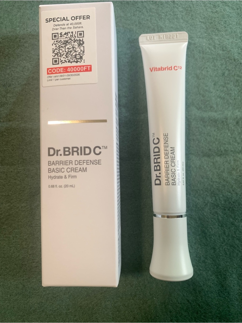 Dr.BRIDC Barrier Defense Basic Cream โ White Hydrating Moisturizer